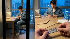 젬클립 3개와 색종이 1장으로 5분 만에 만드는 와이드 장식 클립